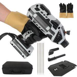 1Set 110V 120Amp Welding Machine 4600W Portable Welder Gun Hand Held Welding Machine Electric Stick Welder With 20 To 120Amp Output IGBT Inverter